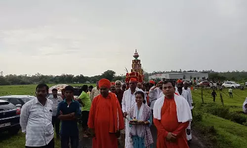 Karnataka : भव्य रथ और पालकी उत्सव का आयोजन किया गया