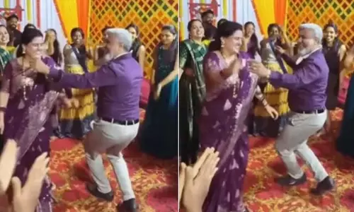 कपल ने किया ऐसा जोरदार डांस, जमकर वायरल हुआ VIDEO