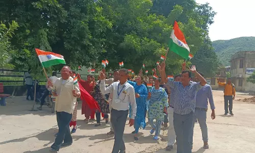 Rajasthan: हर घर तिरंगा अभियान में पशुपालन विभाग की पदयात्रा रैली आयोजित