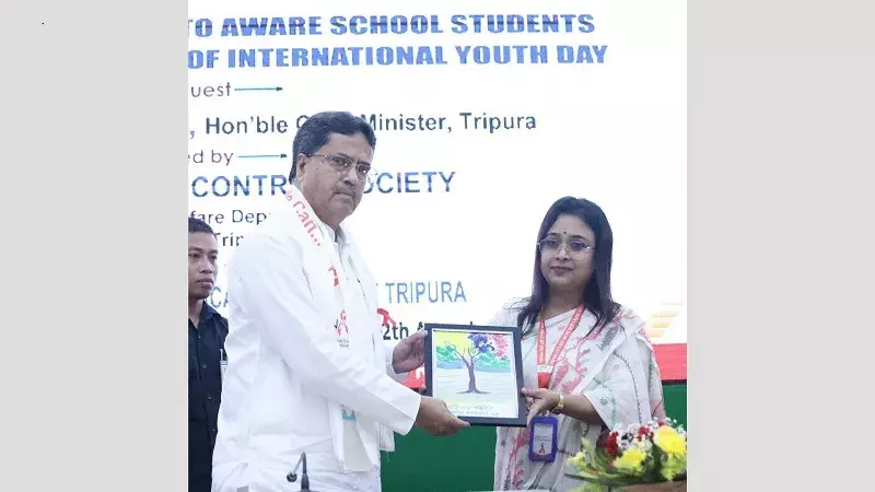 Tripura: 6,000 छात्रों ने भाग लिया एचआईवी/एड्स जागरूकता अभियान में