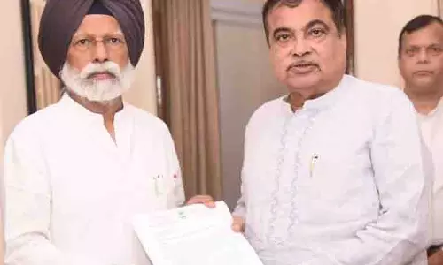 फतेहगढ़ साहिब के MP ने केंद्रीय मंत्री गडकरी से राष्ट्रीय राजमार्ग-44 पर टोल कम करने का आग्रह किया