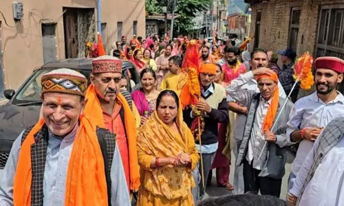 Manimahesh छड़ी यात्रा: दूसरा जत्था 3000 भक्तों के साथ भद्रवाह से रवाना हुआ