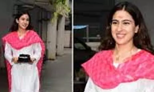Sara Ali Khan: जन्मदिन पर पैपराजी के साथ सेलिब्रेट किया Sara Ali Khan: जन्मदिन पर पैपराजी के साथ सेलिब्रेट किया