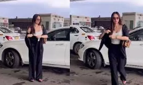 Manushi Chhillar : सिंपल आउटफिट को दिया हॉट कॉउचर टच
