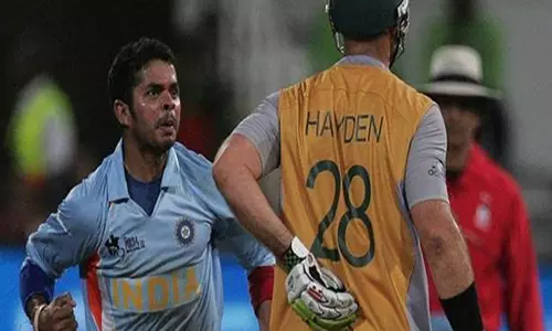 T20 विश्व कप 2007 सेमीफाइनल में हेडन को आउट करने के बाद श्रीसंत का बयान