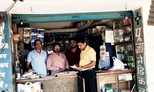 नशीली दवाओं का बड़ा खुलासा, पूजा मेडिकल स्टोर पर छापा