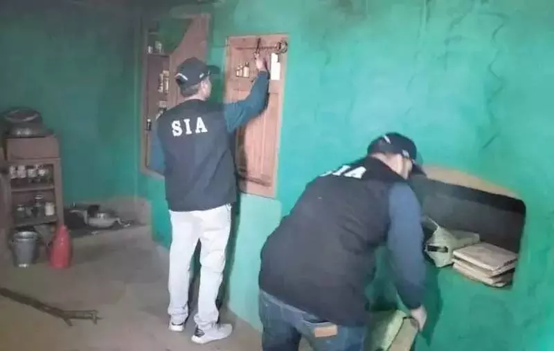 सरला भट्ट हत्याकांड: SIA ने श्रीनगर में 8 जगहों पर छापे मारे सरला भट्ट हत्याकांड: SIA ने श्रीनगर में 8 जगहों पर छापे मारे