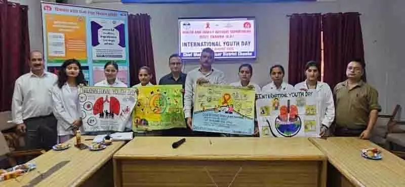 चंबा जिला स्वास्थ्य विभाग ने AIDS, टीबी और दवाओं के बारे में जागरूकता बढ़ाई चंबा जिला स्वास्थ्य विभाग ने AIDS, टीबी और दवाओं के बारे में जागरूकता बढ़ाई