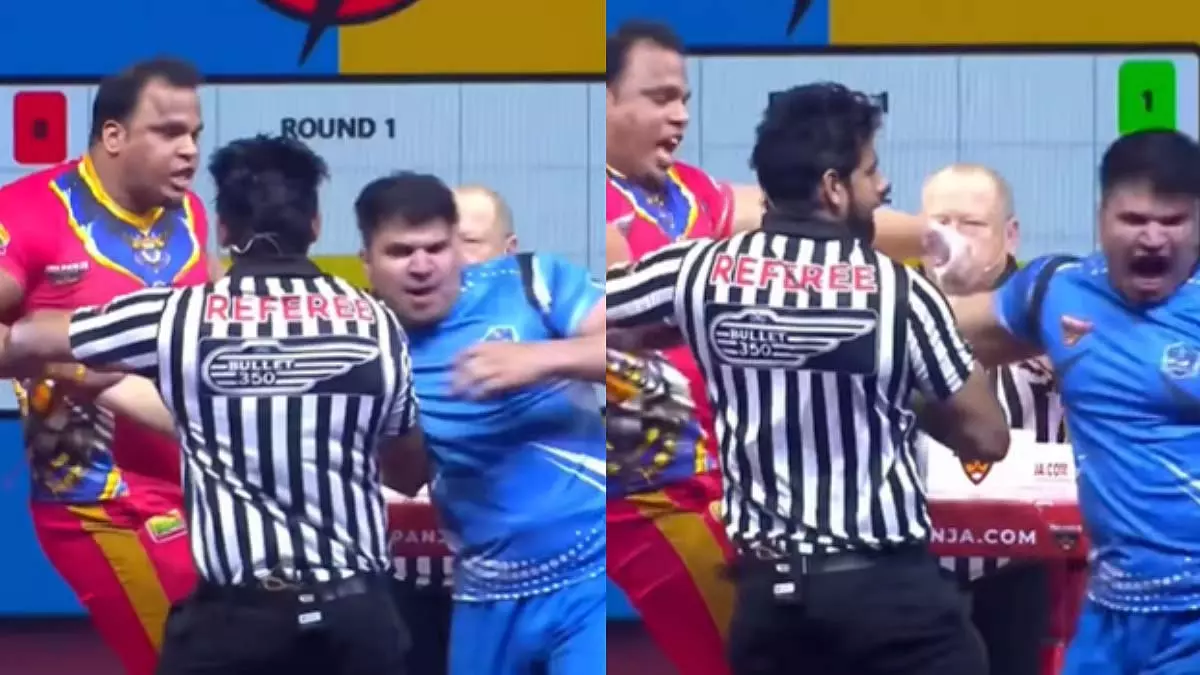 Yuvraj-Suhail : तीखी बहस पर सम्राट भड़के, मैच में बढ़ा तनाव Yuvraj-Suhail : तीखी बहस पर सम्राट भड़के, मैच में बढ़ा तनाव