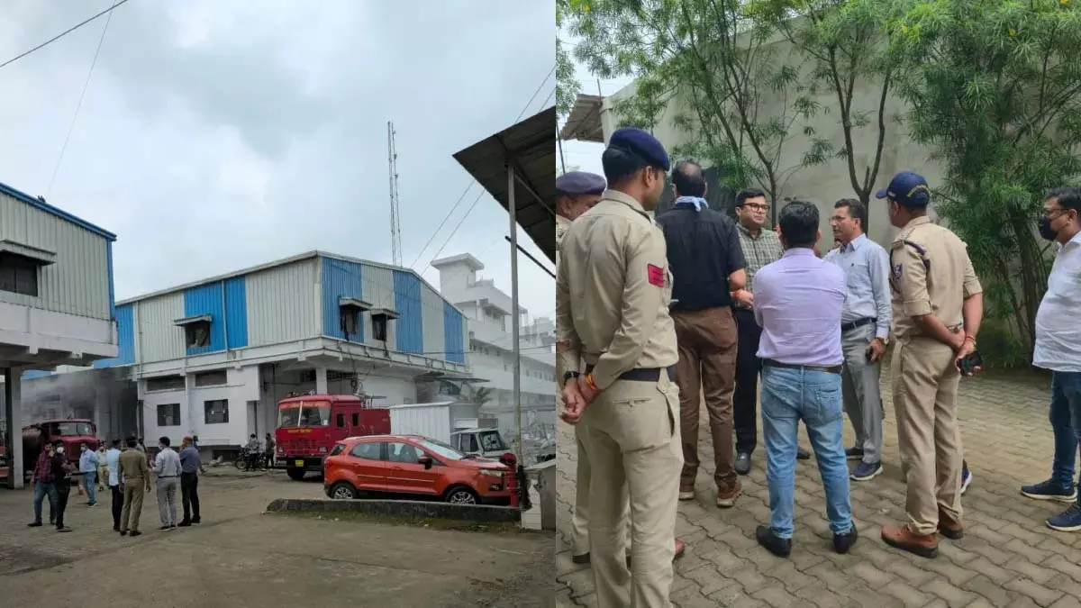 BIG BREAKING: फार्मा फैक्ट्री से क्लोरीन गैस रिसाव, सांस लेने में हो रही परेशानी BIG BREAKING: फार्मा फैक्ट्री से क्लोरीन गैस रिसाव, सांस लेने में हो रही परेशानी