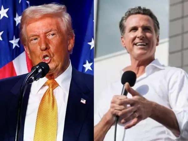 कैलिफ़ोर्निया के गवर्नर ने Trump की चेतावनी का मज़ाक उड़ाया कैलिफ़ोर्निया के गवर्नर ने Trump की चेतावनी का मज़ाक उड़ाया