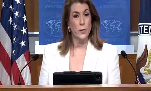 भारत-पाक रिश्तों पर अमेरिका की स्थिति अपरिवर्तित: Tammy Bruce भारत-पाक रिश्तों पर अमेरिका की स्थिति अपरिवर्तित: Tammy Bruce