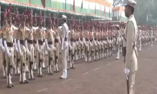 रायपुर पुलिस परेड ग्राउंड में जवानों ने किया फुल ड्रेस फाइनल रिहर्सल रायपुर पुलिस परेड ग्राउंड में जवानों ने किया फुल ड्रेस फाइनल रिहर्सल