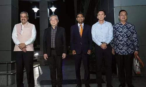 भारत-सिंगापुर मंत्रिस्तरीय बैठक के लिए सिंगapore प्रतिनिधिमंडल दिल्ली पहुंचा