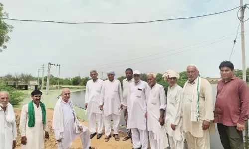 Haryana : भिवानी जिले के बाढ़ प्रभावित गांव का किसानों ने किया दौरा
