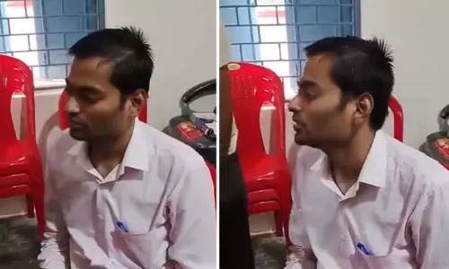 MP : सहायक ग्रेड-3 अधिकारी ₹10,000 रिश्वत लेते रंगे हाथों पकड़ा गया MP : सहायक ग्रेड-3 अधिकारी ₹10,000 रिश्वत लेते रंगे हाथों पकड़ा गया