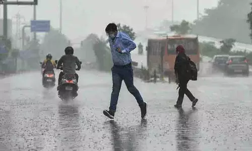 उत्तरी Hyderabad में आज भारी बारिश की संभावना