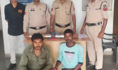 कचना में सबमर्सिबल पंप चोरी, दो युवक गिरफ्तार