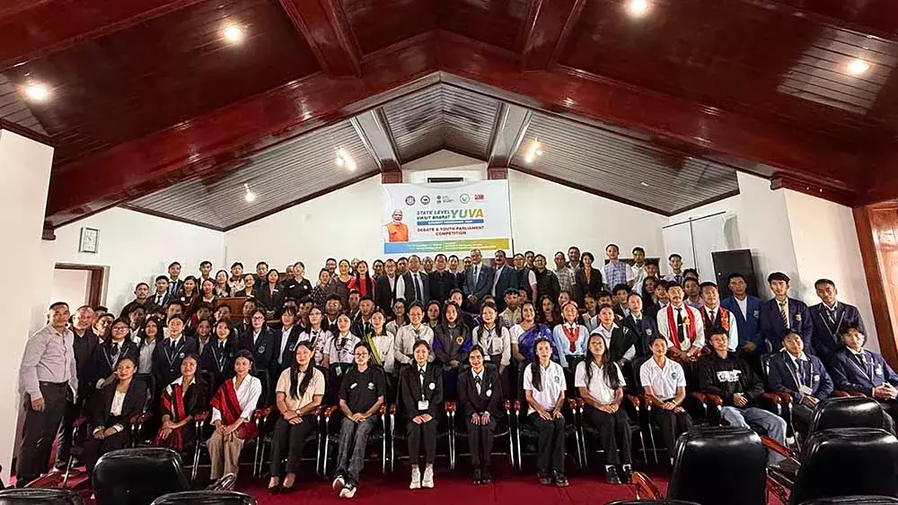 Nagaland ने राज्य स्तरीय विकसित भारत युवा की मेजबानी की Nagaland ने राज्य स्तरीय विकसित भारत युवा की मेजबानी की