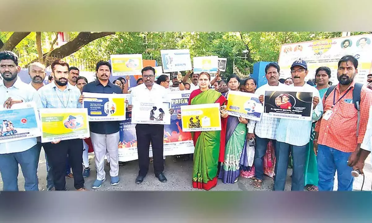 HIV/AIDS जागरूकता पर आईईसी अभियान शुरू किया गया HIV/AIDS जागरूकता पर आईईसी अभियान शुरू किया गया