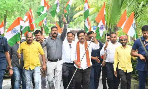 हर घर तिरंगा अभियान में शामिल हुए उपमुख्यमंत्री विजय शर्मा