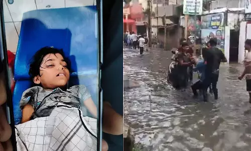 UP: गोरखपुर में खुले नाले में गिरने से 8 साल की बच्ची की मौत