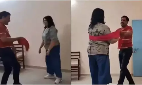 Punjab : अधिकारी का दफ्तर में डांस, वायरल वीडियो पर सस्पेंशन Punjab : अधिकारी का दफ्तर में डांस, वायरल वीडियो पर सस्पेंशन
