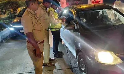 Panchkula में शराब पीकर गाड़ी चलाने वालों के खिलाफ पुलिस की कार्रवाई में नौ वाहन जब्त