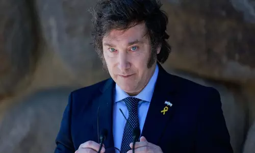 Argentina के जेवियर माइली ने इज़राइल-लैटिन अमेरिका साझेदारी को गहरा करने की नई पहल का किया समर्थन Argentina के जेवियर माइली ने इज़राइल-लैटिन अमेरिका साझेदारी को गहरा करने की नई पहल का किया समर्थन