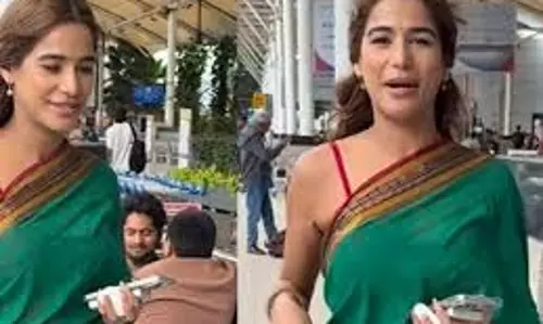 Poonam Pandey : कामाख्या मंदिर की आध्यात्मिक यात्रा के लिए तैयार Poonam Pandey : कामाख्या मंदिर की आध्यात्मिक यात्रा के लिए तैयार