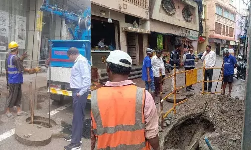हैदराबाद में भारी बारिश, HMWSSB हाई अलर्ट पर, ERT तैनात