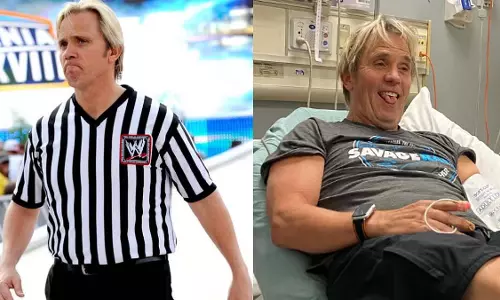 WWE रेफरी चार्ल्स रॉबिन्सन को चमगादड़ ने काटा, इलाज जारी WWE रेफरी चार्ल्स रॉबिन्सन को चमगादड़ ने काटा, इलाज जारी