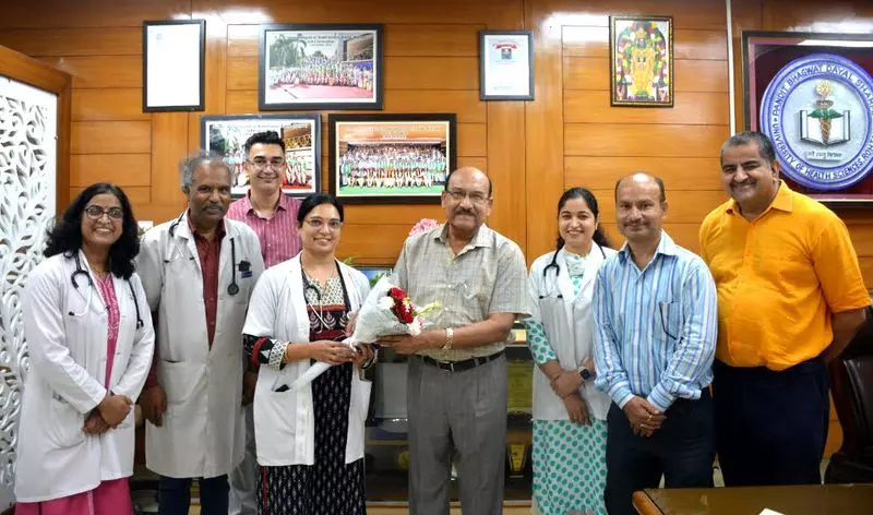 Haryana : रोहतक स्वास्थ्य विश्वविद्यालय को नियमित कुलपति के रूप में एक अंदरूनी व्यक्ति मिला Haryana : रोहतक स्वास्थ्य विश्वविद्यालय को नियमित कुलपति के रूप में एक अंदरूनी व्यक्ति मिला