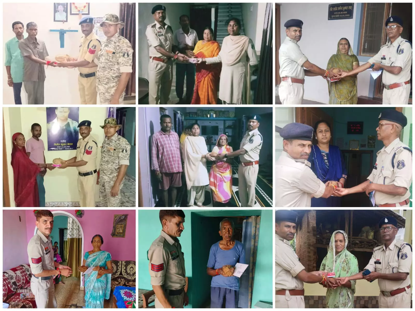 स्वतंत्रता दिवस पर पुलिस का विशेष अभियान, शहीद परिवारों के घर-घर जाकर किया सम्मान स्वतंत्रता दिवस पर पुलिस का विशेष अभियान, शहीद परिवारों के घर-घर जाकर किया सम्मान