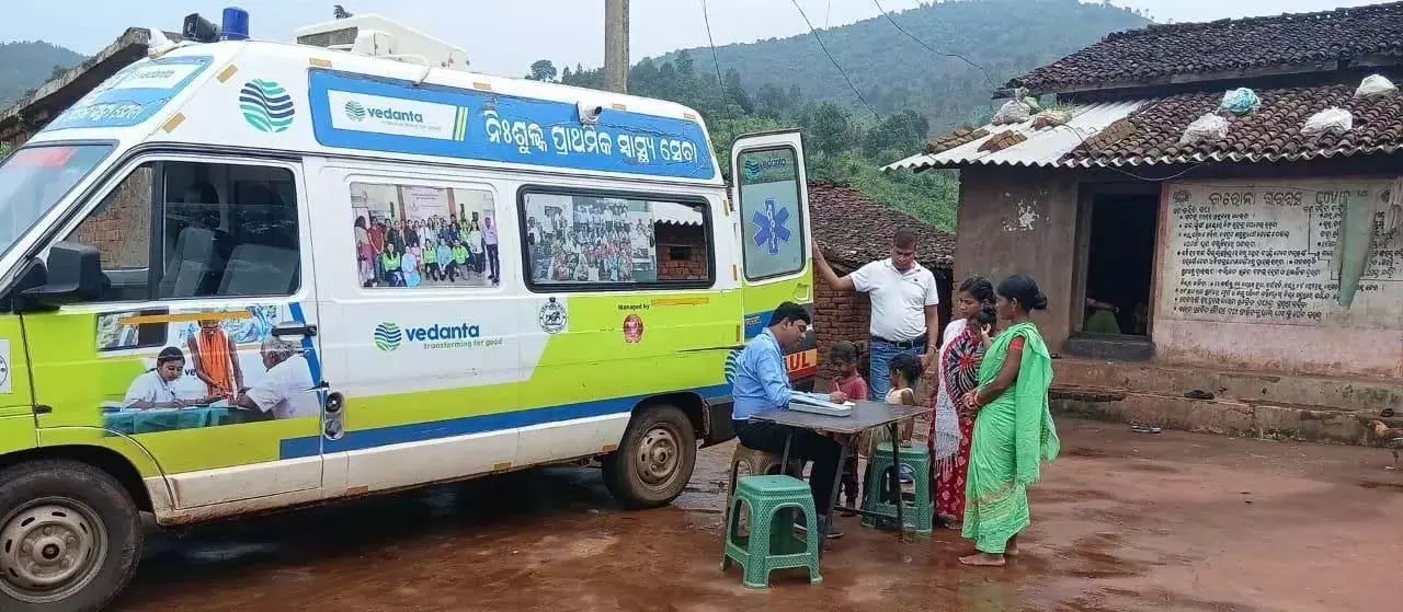 Vedanta प्रायोजित मोबाइल स्वास्थ्य इकाई ने रायगढ़, कालाहांडी में स्वास्थ्य सेवा को सुलभ बनाया Vedanta प्रायोजित मोबाइल स्वास्थ्य इकाई ने रायगढ़, कालाहांडी में स्वास्थ्य सेवा को सुलभ बनाया