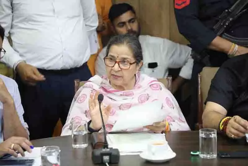पिंजौर-कालका रोड को बनाया जाएगा फोरलेन, MLA Shakti Rani Sharma पिंजौर-कालका रोड को बनाया जाएगा फोरलेन, MLA Shakti Rani Sharma