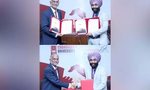 Chandigarh यूनिवर्सिटी ने मालोमतिया से समझौता किया, उत्तर भारत में पहला Chandigarh यूनिवर्सिटी ने मालोमतिया से समझौता किया, उत्तर भारत में पहला