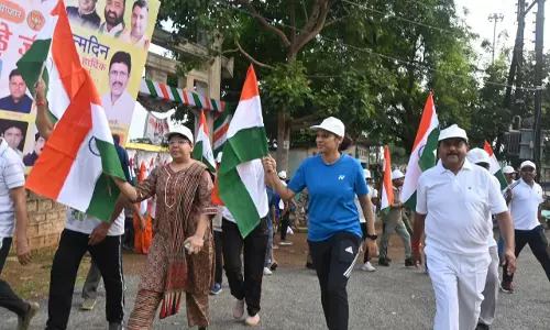 देशभक्ति और एकजुटता की भावना बनाए रखने लगाई सद्भावना दौड़ देशभक्ति और एकजुटता की भावना बनाए रखने लगाई सद्भावना दौड़