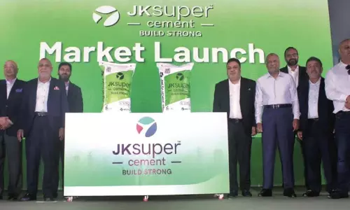JK सीमेंट ने अपने प्रमुख ब्रांड जेके सुपर सीमेंट के साथ कश्मीर बाजार में प्रवेश किया JK सीमेंट ने अपने प्रमुख ब्रांड जेके सुपर सीमेंट के साथ कश्मीर बाजार में प्रवेश किया