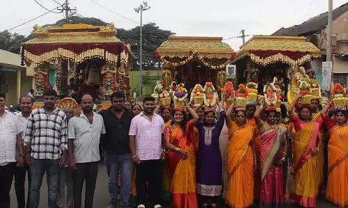 Anekal : गौरवशाली द्रौपदी जयंती उत्सव Anekal : गौरवशाली द्रौपदी जयंती उत्सव