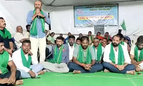 Anekal : रेड्डी जनसंघ ने किसानों के संघर्ष का समर्थन किया