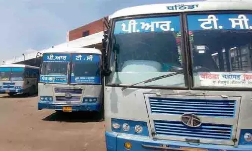 Punjab में आज 3,000 से अधिक बसें सड़कों पर नहीं चलेंगी Punjab में आज 3,000 से अधिक बसें सड़कों पर नहीं चलेंगी