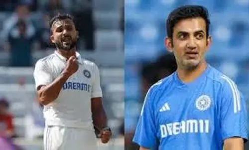 Akash Deep ने कोच गंभीर की जमकर तारीफ की