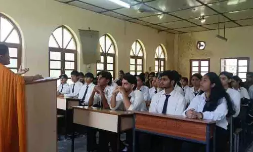 चंबा GDC में बीबीए फ्रेशर्स का स्वागत ओरिएंटेशन प्रोग्राम में
