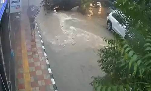 Delhi में पेड़ गिरने से मोटरसाइकिल सवार की मौत Delhi में पेड़ गिरने से मोटरसाइकिल सवार की मौत