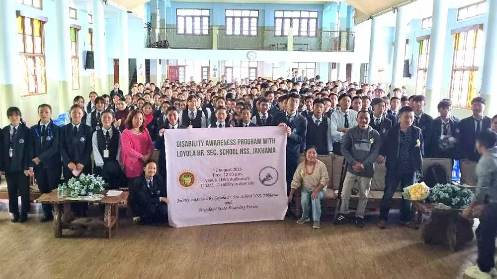 लोयोला HSS जाखामा ने विकलांगता जागरूकता सेमिनार का आयोजन किया लोयोला HSS जाखामा ने विकलांगता जागरूकता सेमिनार का आयोजन किया