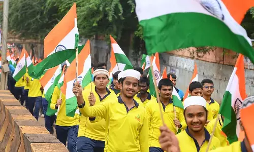 Bidar : स्वतंत्रता दिवस समारोह के हिस्से के रूप में तिरंगा यात्रा का आयोजन