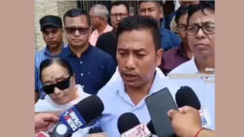 Manipur: AMUCO अध्यक्ष ने संकट की निंदा की, लोगों को जेल बाजार में कैदी कहा