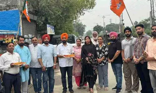 लैंड पूलिंग नीति पर AAP के पीछे हटने के बाद बीजेपी ने मनाया किसान विजय दिवस