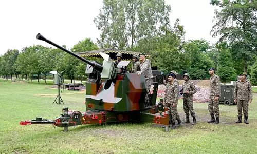 सेना वायु रक्षा प्रमुख ने की Assam के भालुकमारा स्थित मीसा कैंप में परिचालन तैयारियों की समीक्षा